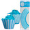 Bakery Crafts Reversible Baby Boy Treat Wraps 48pc