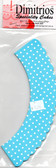Blue and White Polka dot Cupcake Wrappers 12 pkt