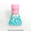 SPRINK'D | BLUE/WHITE MIX | SNOWFLAKES/JIMMIES/2MM SUGAR BALLS | 130G