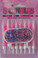 GLITZ PINK 8 CANDLES WITH HAPPY BIRTHDAY DECORATION