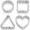 Wilton Fondant  Cutters Outs, Set of 4