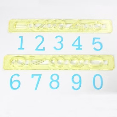 FMM LARGE NUMBERS CUTTER SET