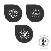 Claire Bowman Cake Stencil Selina Ovals & Circles