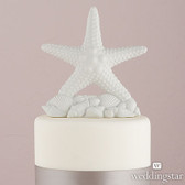Wedding Star Topper Starfish And Seashell Base