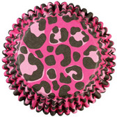 Wilton ColorCups Pink Leopard 36pc