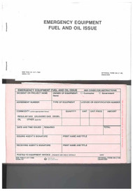 FORM EMER. FUEL & OIL ISSUE (OF-304)