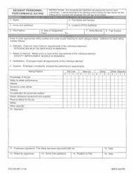 FORM INCIDENT PERSONNEL PERFORMANCE RATING (ICS-225)