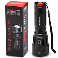 FLASHLIGHT LED W/STROBE 8"