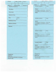 FORM RESOURCE STATUS CARD HELICOPTER (219-4)