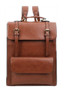 Smooth Leather Italian leather backpack