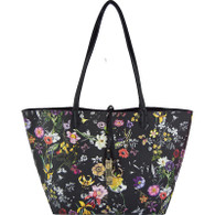 9012 Floral/Black