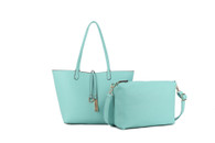 9012 Sky Blue/Coral Pink