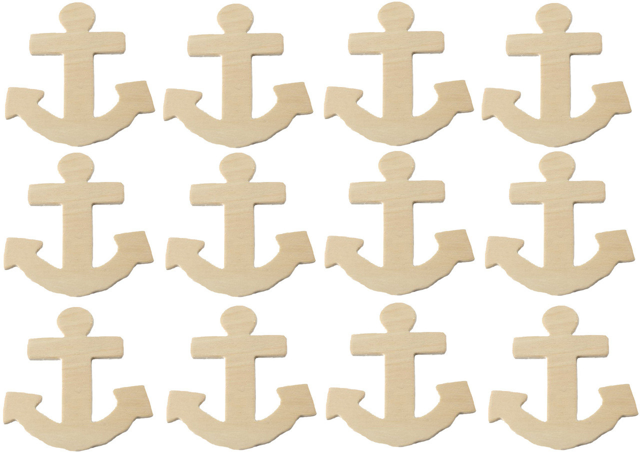 Creative Hobbies Unfinished Wood Seahorse Cutout Shapes Pack of 12 Ready to Paint or Decorate 5 Inch Tall