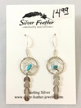 Small Dream Catcher Earrings- 3427
