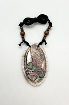 Dan Townsend Shell Gorget-  Eagle 3504