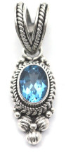 Blue Topaz Necklace (3624)