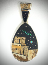 Calvin Begay Inlay Pendant (3728)