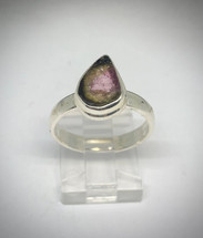 Watermelon Tourmaline Ring Size 7.5  (3835)