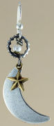Mixed Metal Celestial Earrings