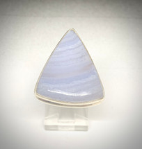 Blue Lace Agate Ring Size 9 (3902)