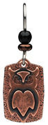 Copper Owl Earrings