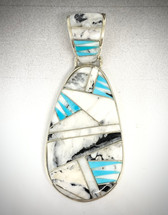 Calvin Begay Inlay Pendant (4084)