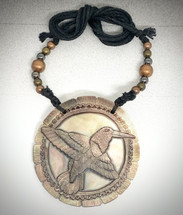 Dan Townsend Shell Gorget- Hummingbird (4100)