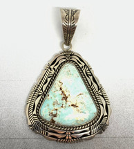 Dry Creek Turquoise Pendant (4154)