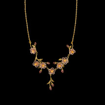 Michael Michaud Peach Blossom Necklace (4176)