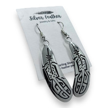 Feather Earrings (4257)