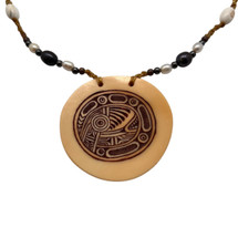 Dan Townsend Shell Gorget-Uktena (4275)
