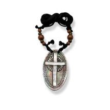Dan Townsend Shell Gorget - Cross (4284)