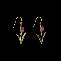 Pink Tulip Earrings (4312)