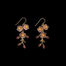Peach Blossom Earrings (4314)