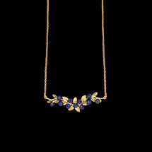 Blueberry Bar Necklace (4323)