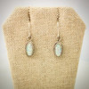 Cultured Opal and Sterling Silver earrings