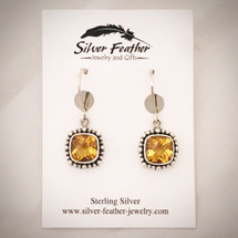 Citrine Earrings ID-001