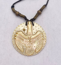 Dan Townsend Shell Carving-Anhinga Water Bird 3099