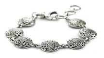 Filagree Link Bracelet- 3187