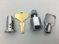Screwing Cam Lock with Threaded Tip Vending Sticker Machines & More Applications 