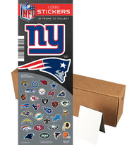 NFL Team LOGO Stickers 300 per Box