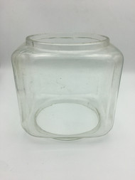 Original Antique Vintage 6 lb Glass Globe for Oak Acorn Gumball Vending Machine