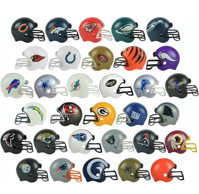 NFL Helmets Full Set - GumballStuff 