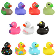 2" Rubber Ducks Collection # 1, 50 Pieces per bag  