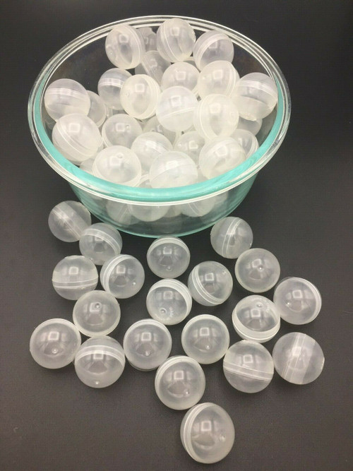 Mini Bath Bomb Molds, Round, Clear, 1inch in diameter GumballStuff