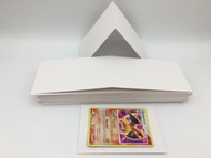 Free Shipping 1000 White Folder Sleeves For Cards Stickers Tattoos