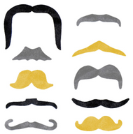 250 Capsuled Moustache Mix with FREE shipping