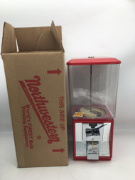 Red Northwestern Super 60 Newly Refurbished gumball candy toy nut vending machine