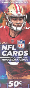 NFL Football Trading Cards in Folders for Flat Vend Machines with free display