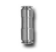 In line Check Valve, 1/4" click lock fittings, Metal collars, Viton seal